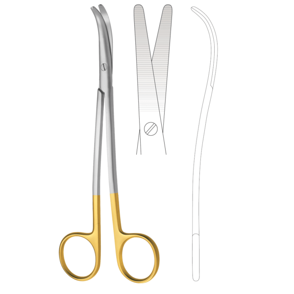 Hohenfellner Dissecting Scissors TC